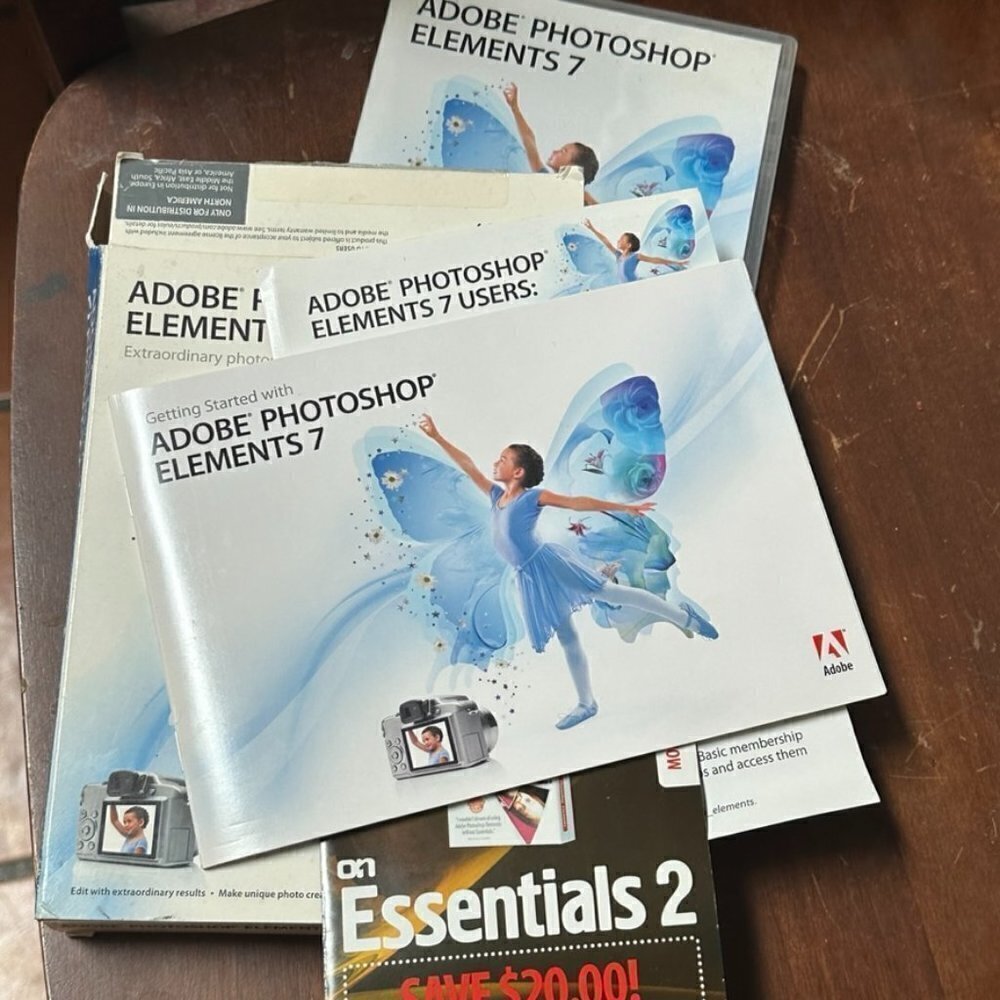 Adobe Photoshop Elements 7 Windows XP VISTA